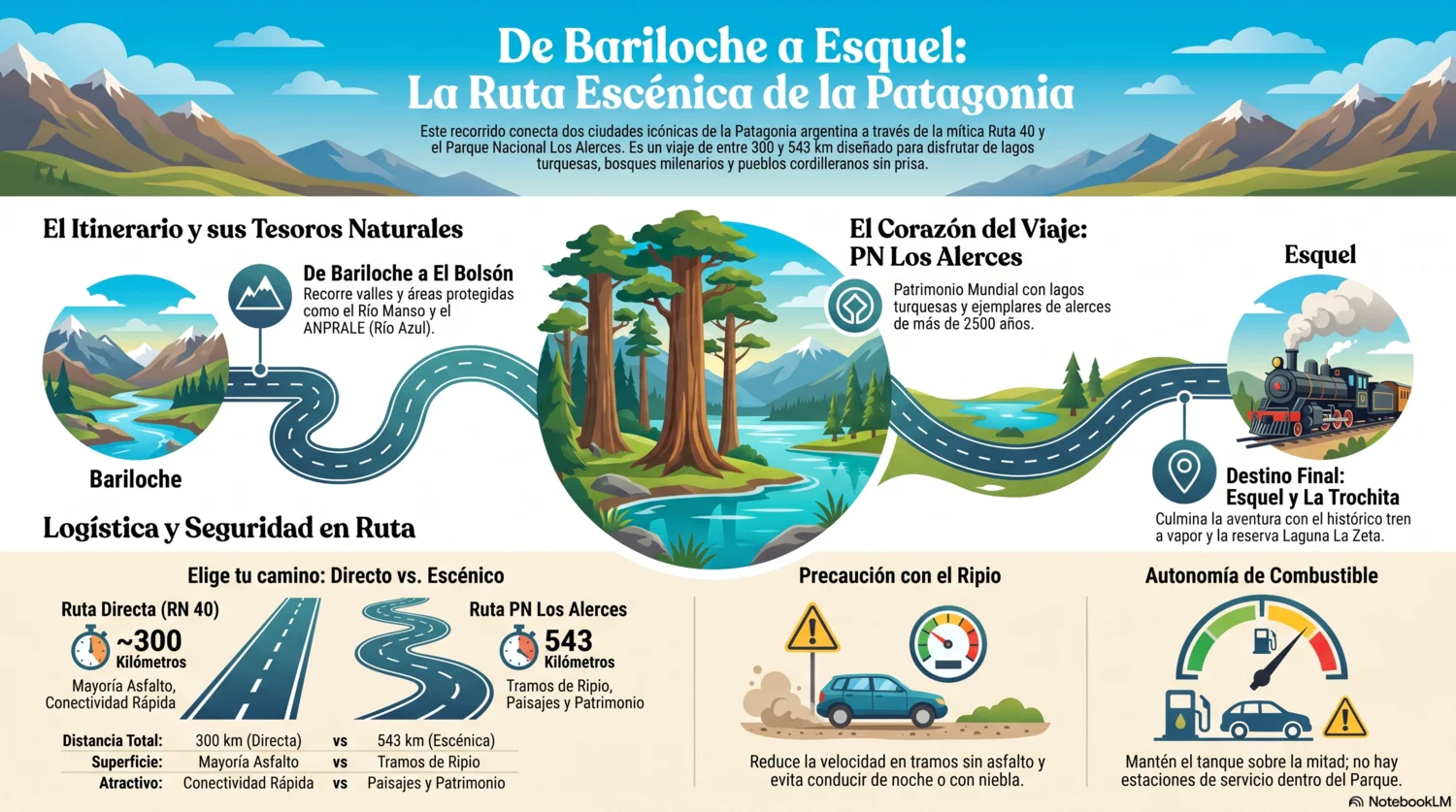 de bariloche a esquel